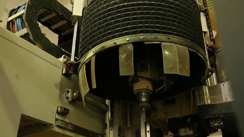 Wood factory Stock Footage 84325744