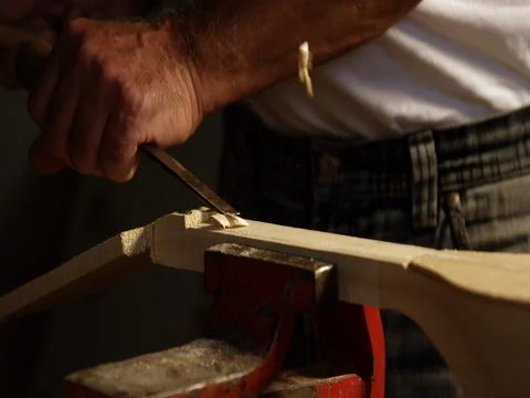 Wood filing Video stock 84998585
