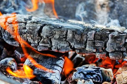 Wood fire Stock Photos