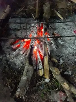 Wood fire Stock Photos