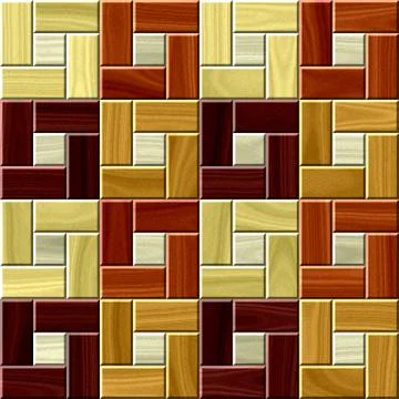 Wood floor pattern seamless generated hires texture Stock Illustration