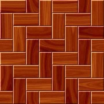 Wood floor pattern seamless generated hires texture Stock Illustration