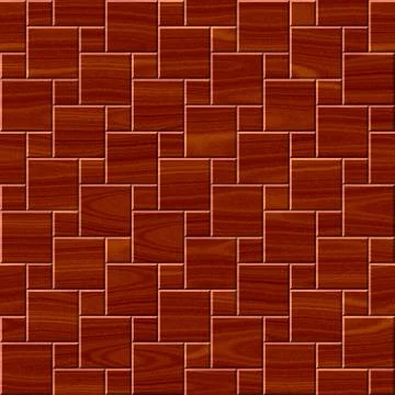 Wood floor pattern seamless generated hires texture Stock Illustration