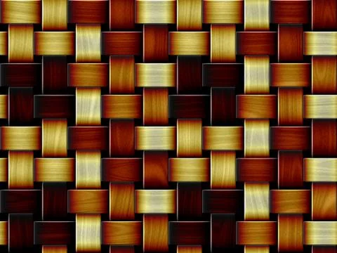 Wood floor pattern seamless generated hires texture Stock Illustration