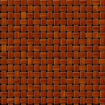 Wood floor pattern seamless generated hires texture Illustrazione stock