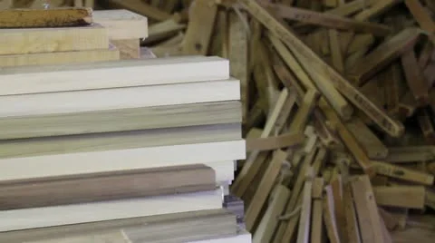 Wood Forms Stock Footage 10800654