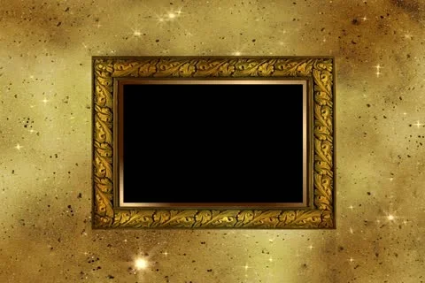 Wood Frame Overlay 01 Widescreen Stock Footage 10874941