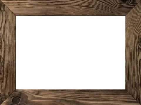Wood frame Foto stock
