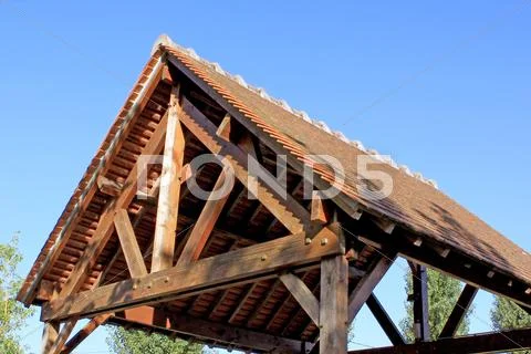 Wood frame Stock Photos