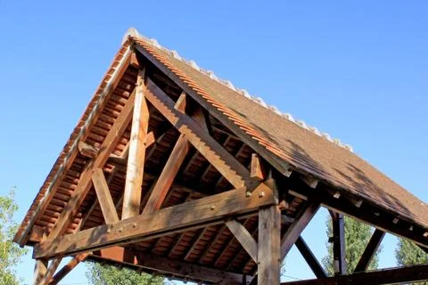 Wood frame Stock Photos