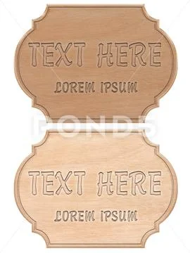 Wood Frame PSD Template