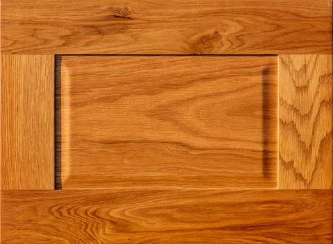 Wood frame Texture. Solid oak with natural wood grain patterns. Smooth wooden Stock Photos