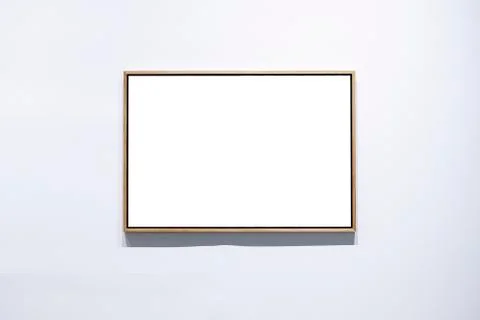 Wood frames on a white background frames on a white background Stock Photos