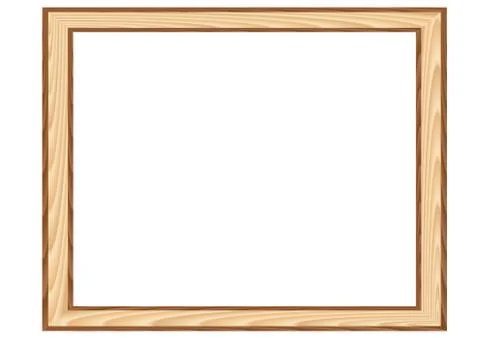 Wood framework 库存插图