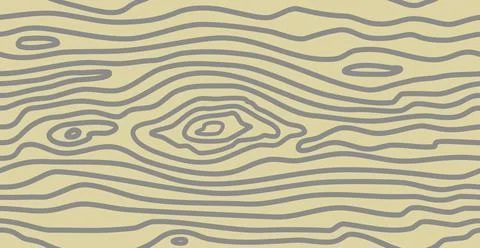 Wood grain texture. Seamless pattern. Vector Stock Illustration