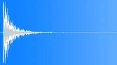 Wood hit concrete 4 Sound Effect