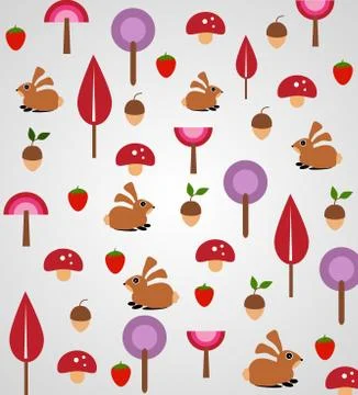 The wood Stock Illustration