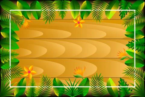 Wood Stock Illustration