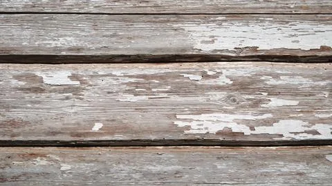 Wood image features aged planks. Cracks and uneven patterns create  rustic te Stock Photos
