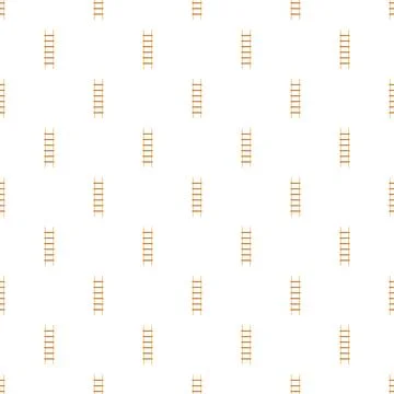 Wood ladders pattern representing progress and growth concept Stock Illustration