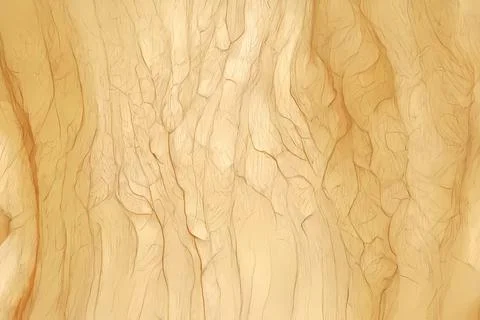 Wood larch texture of cut tree trunk, close-up. Wooden pattern Stock Illustration
