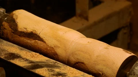 Wood Lathe 動画素材 58688880