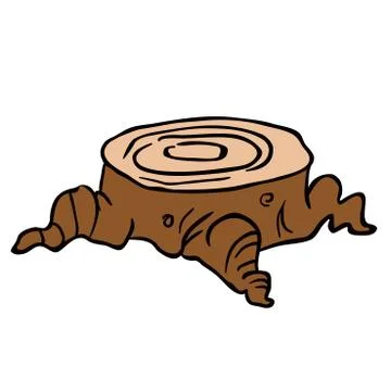 Wood log Stock Illustration