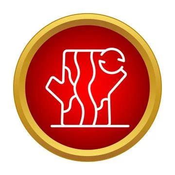 Wood log stump recycling loop environmental icon 스톡 일러스트