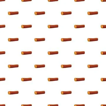 Wood logs creating a seamless repeat pattern background 스톡 일러스트