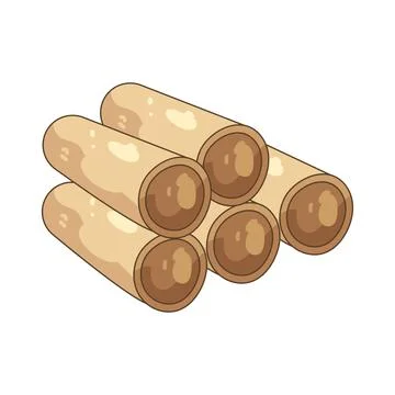 Wood logs Stock Illustration