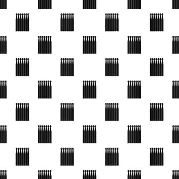 Wood matches pattern seamless vector Stock Illustration