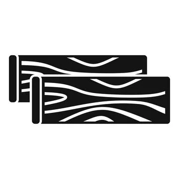 Wood material showing natural texture pattern icon Ilustración de archivo