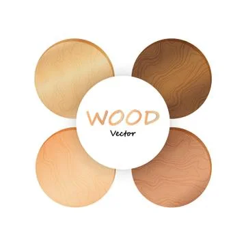 Wood material texture surface abstract background vector illustration Illustrazione stock