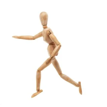 Wood model Foto stock