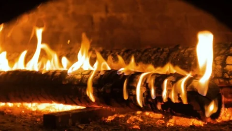 Wood oven Stock Footage 117218980