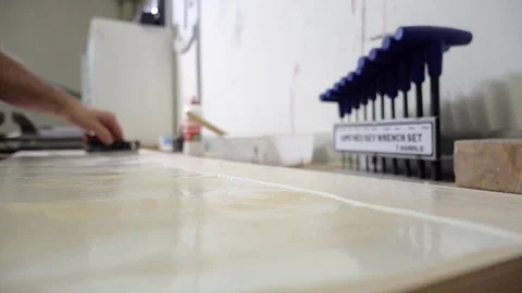 Wood Paint Glue Stock Footage 84259667