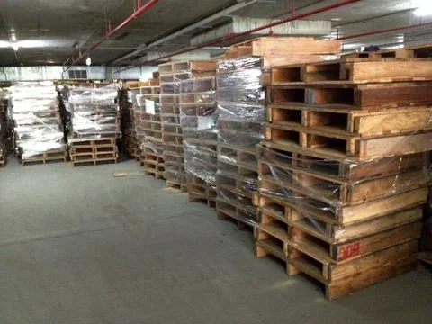 The Wood Pallets Stock Photos