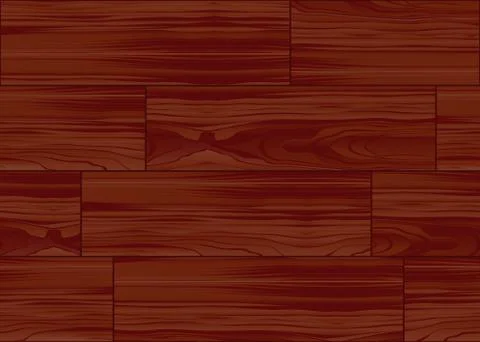 Wood parquet floor pattern tile Illustrazione stock