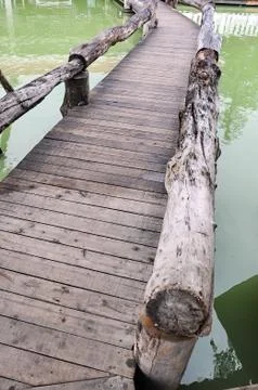 Wood path Stock Photos