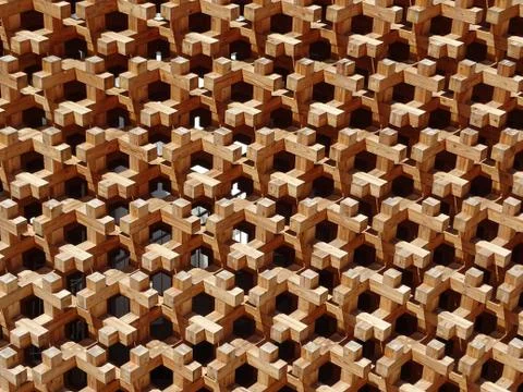 Wood pattern background. Foto stock