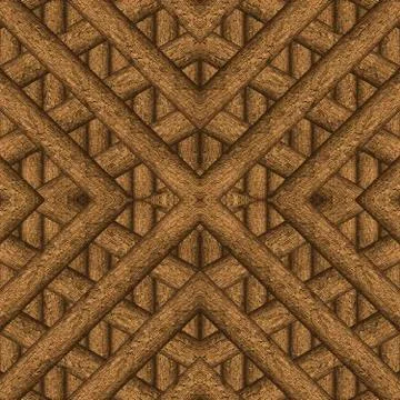 Wood pattern mock up Stock Illustration