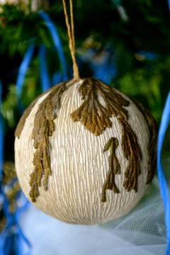 Wood pattern ornament 写真素材