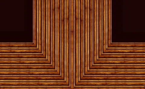 WOOD PATTERN Foto stock