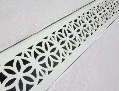 Wood pattern stencil background Stock Photos