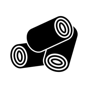 Wood Pellets icon. Stock Illustration