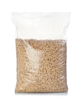 Wood pellets Stock Photos