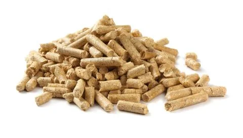 Wood pellets Stock Photos