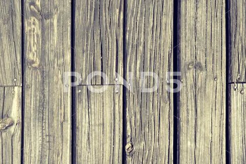 Wood Plank Floor Rustic Retro Background Texture