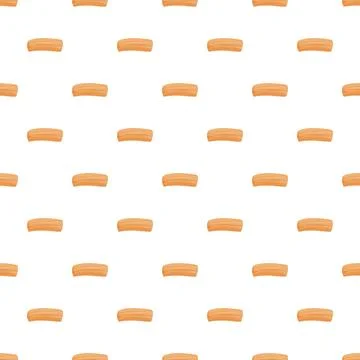 Wood plank pattern repeating on white background Stockillustratie
