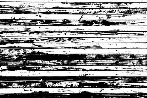 Wood planks isolated vector texture overlay Stock Illustration